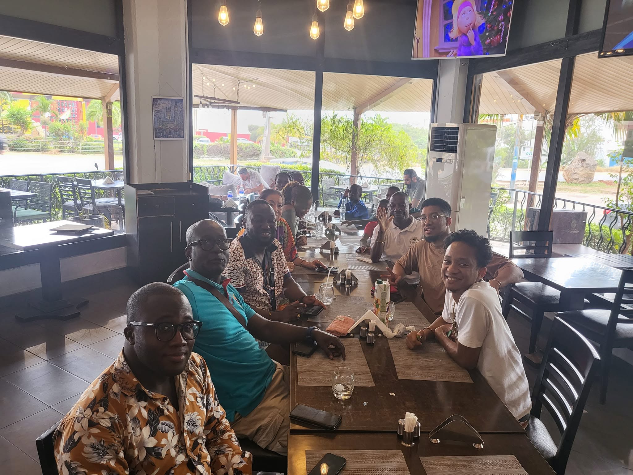 Community gathering at Afrikan Magick Temple
